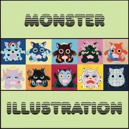 monster illustrations.