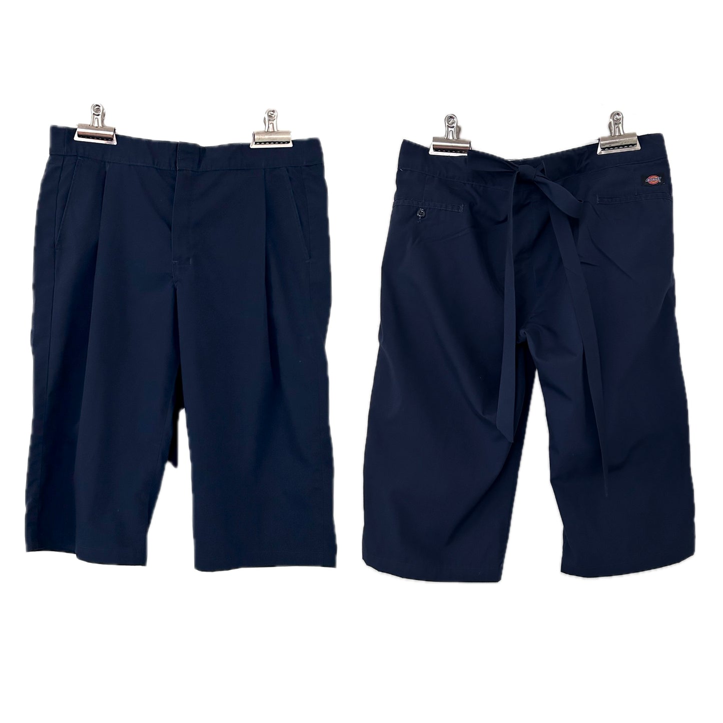 adjustable upcycled dickies shorts