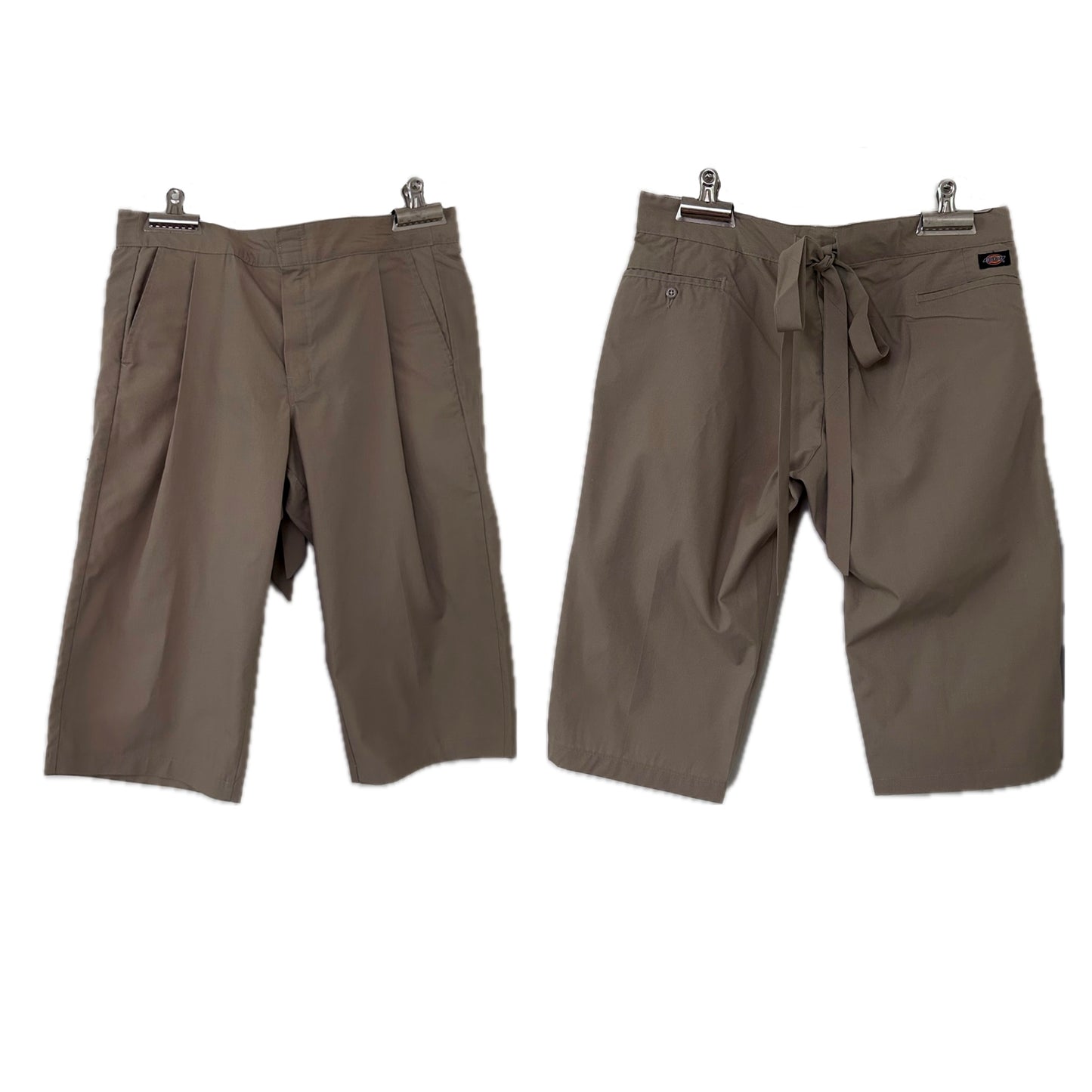 adjustable upcycled dickies shorts